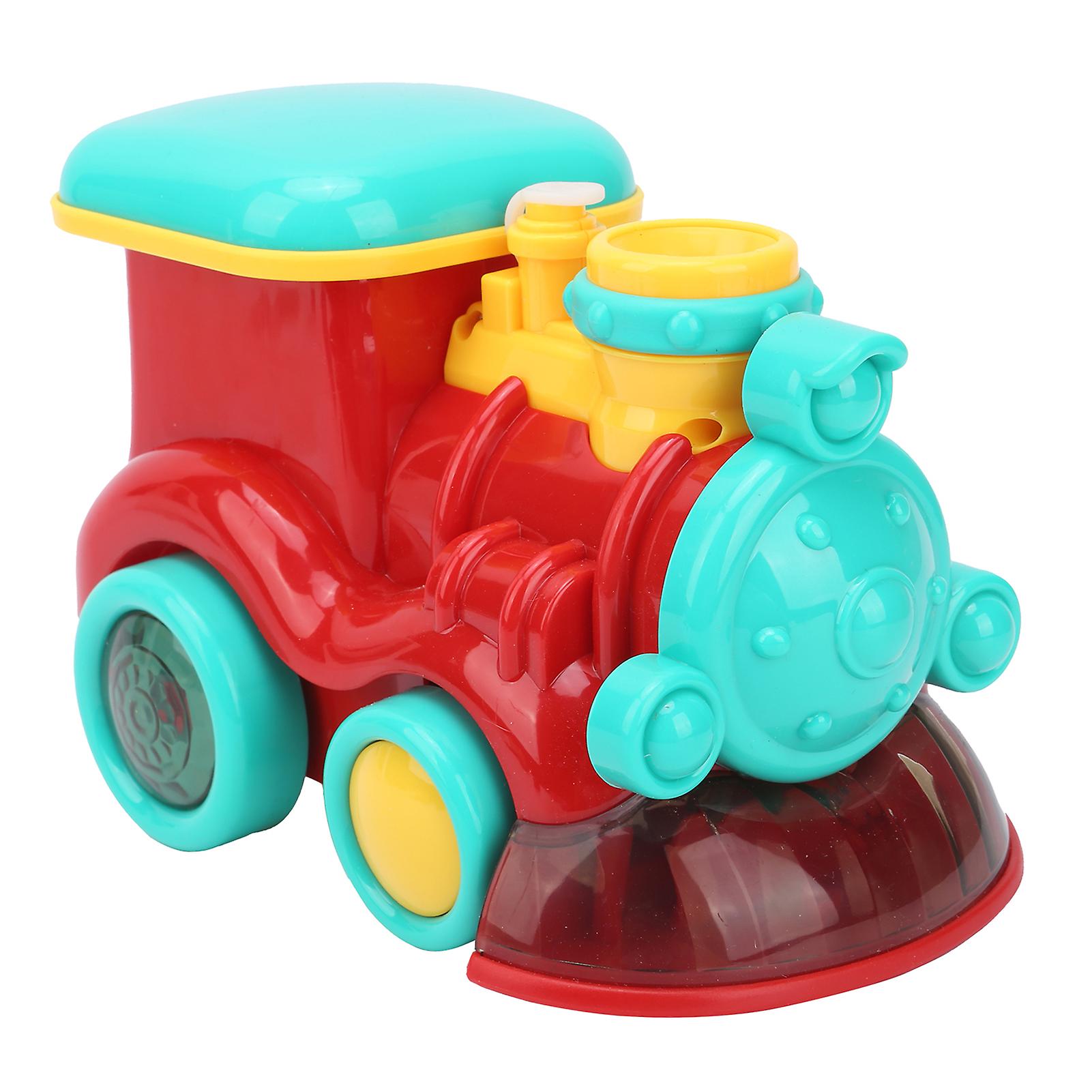 Automatic Bubble Blower Universal Electric Plastic Bubble Train Machine For Children Kid