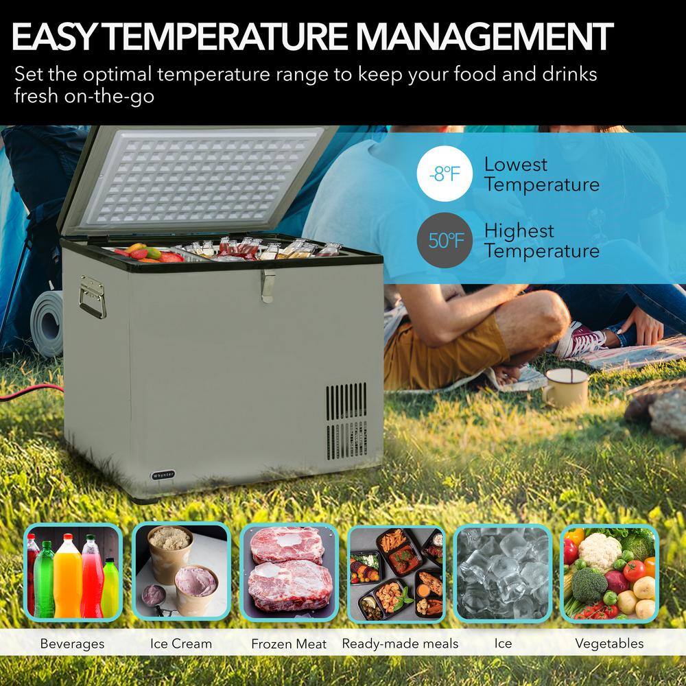 Whynter 1.41 cu. ft. Portable Freezer FM-45G