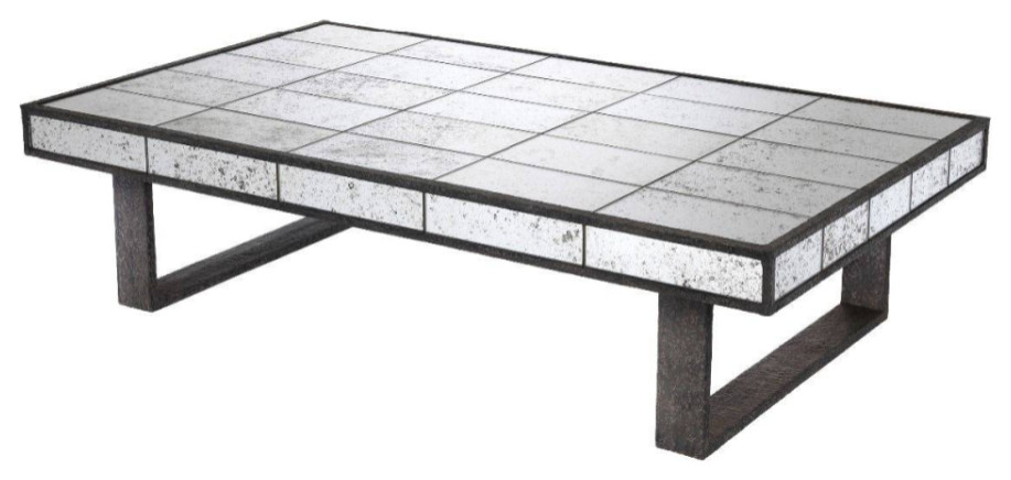 Antique Mirror Coffee Table  Eichholtz Cervilla   Transitional   Coffee Tables   by Oroa   Distinctive Furniture  Houzz