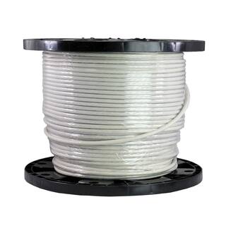 Cerrowire 500 ft. 6 Gauge White Stranded Copper THHN Wire 112-4202J