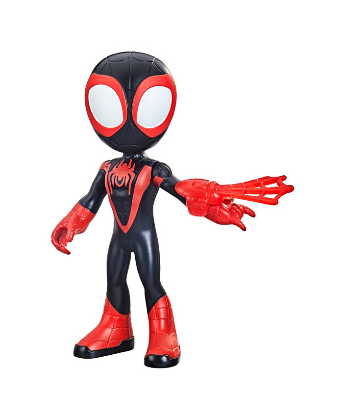 Spidey and His Amazing Friends Supersized Miles Morales  Spider Man Action Figure