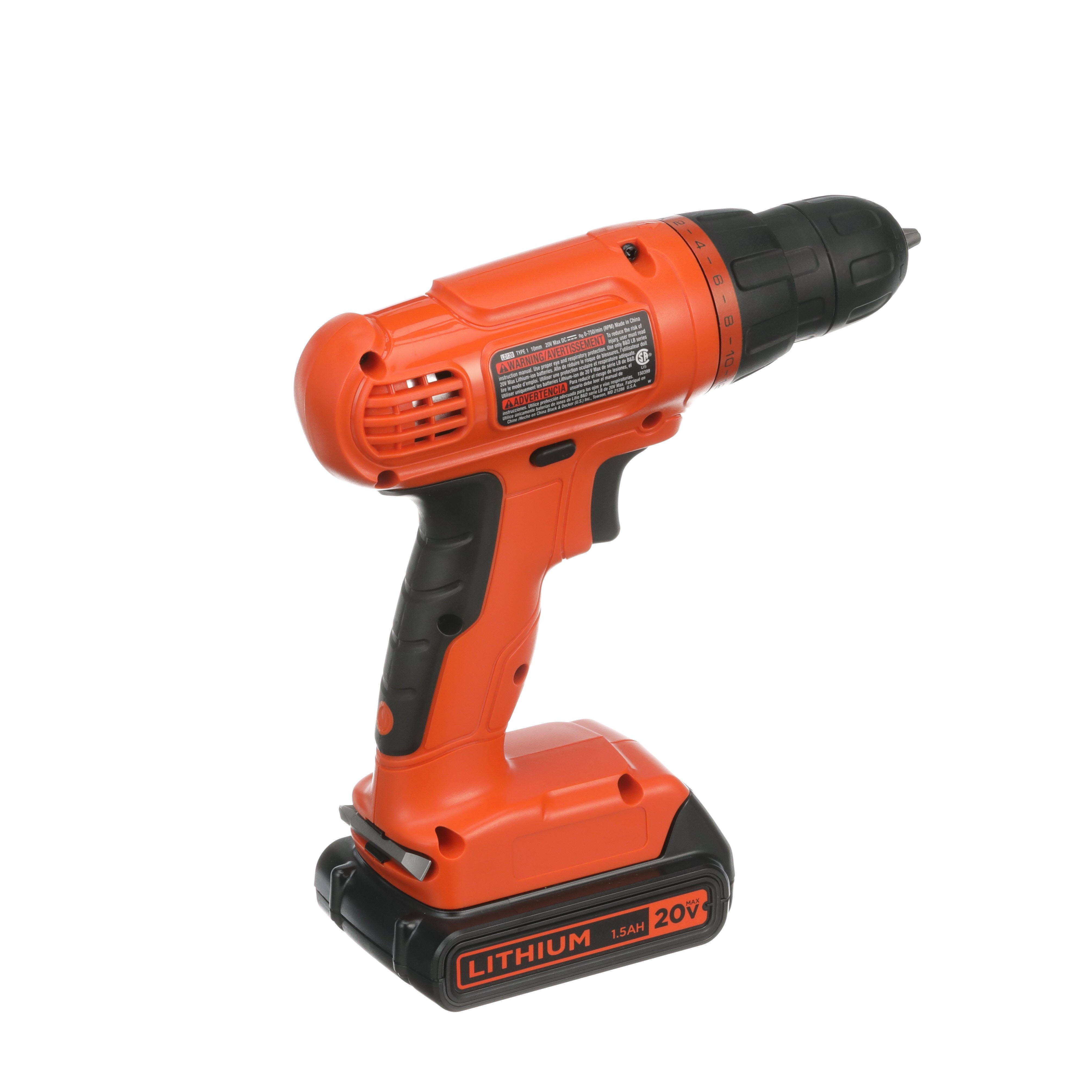 20V MAX* POWERCONNECT™ Cordless Drill Kit + 100 pc. Kit