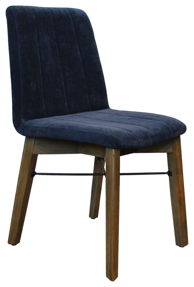 West Dining Chair  Set of 2  Navy   Midcentury   Dining Chairs   by LH Imports  Houzz