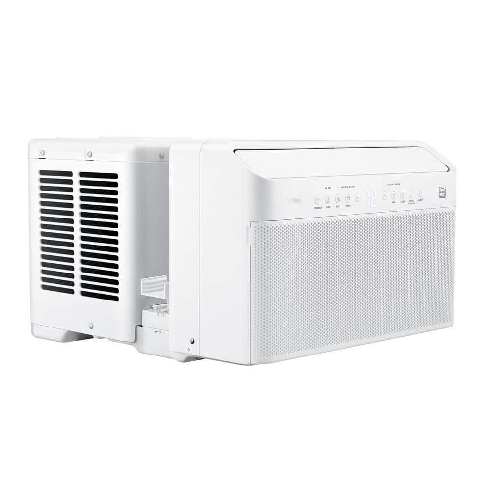 Midea 8000 BTU UShaped Inverter Window Air Conditioner WiFi 9X Quieter Over 35% Energy Savings ENERGY STAR MOST EFFICIENT