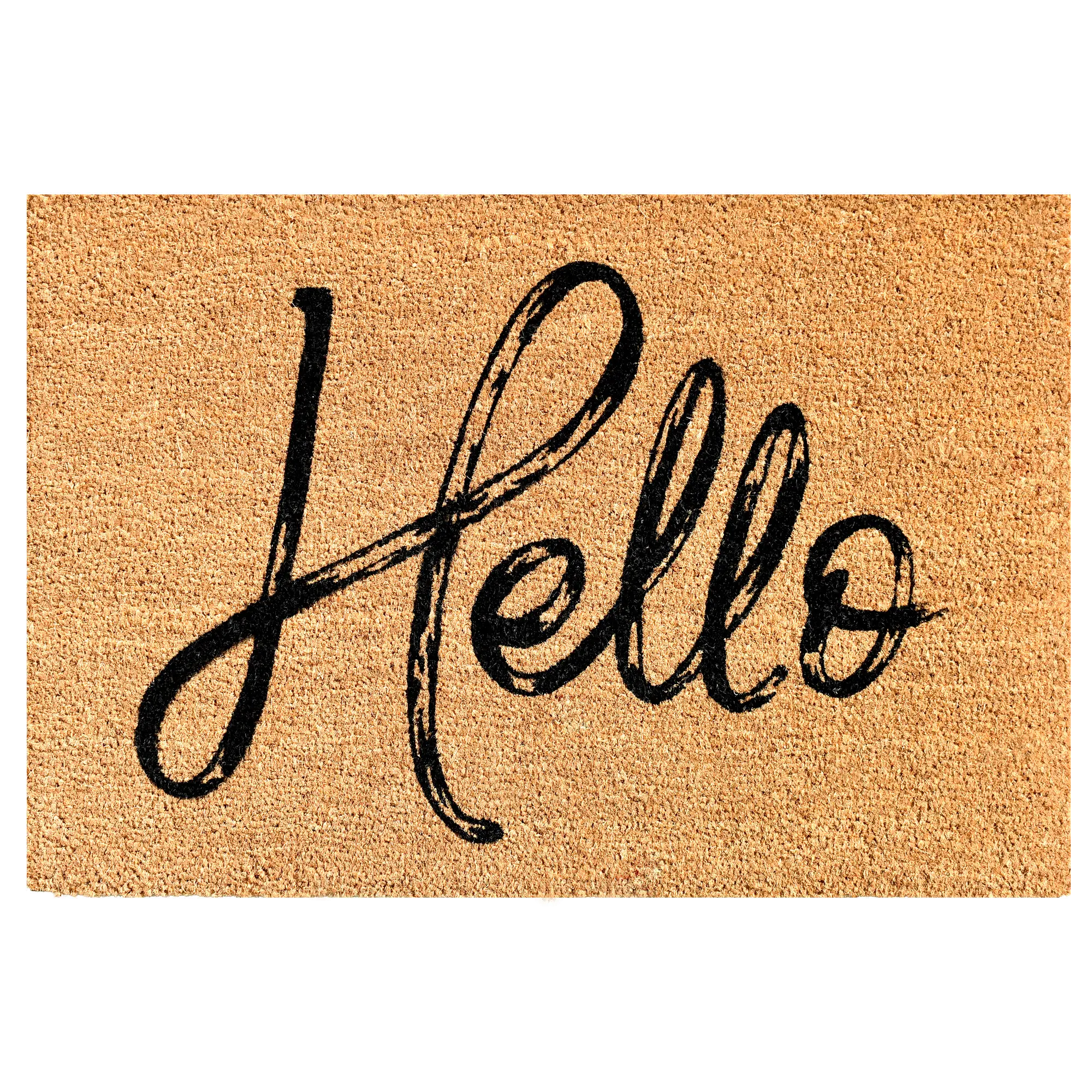 Canty Hello Natural Doormat