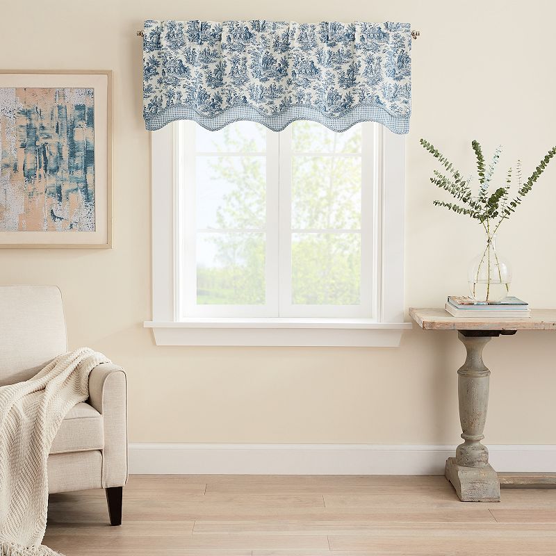 Waverly Charmed Wave Window Valance