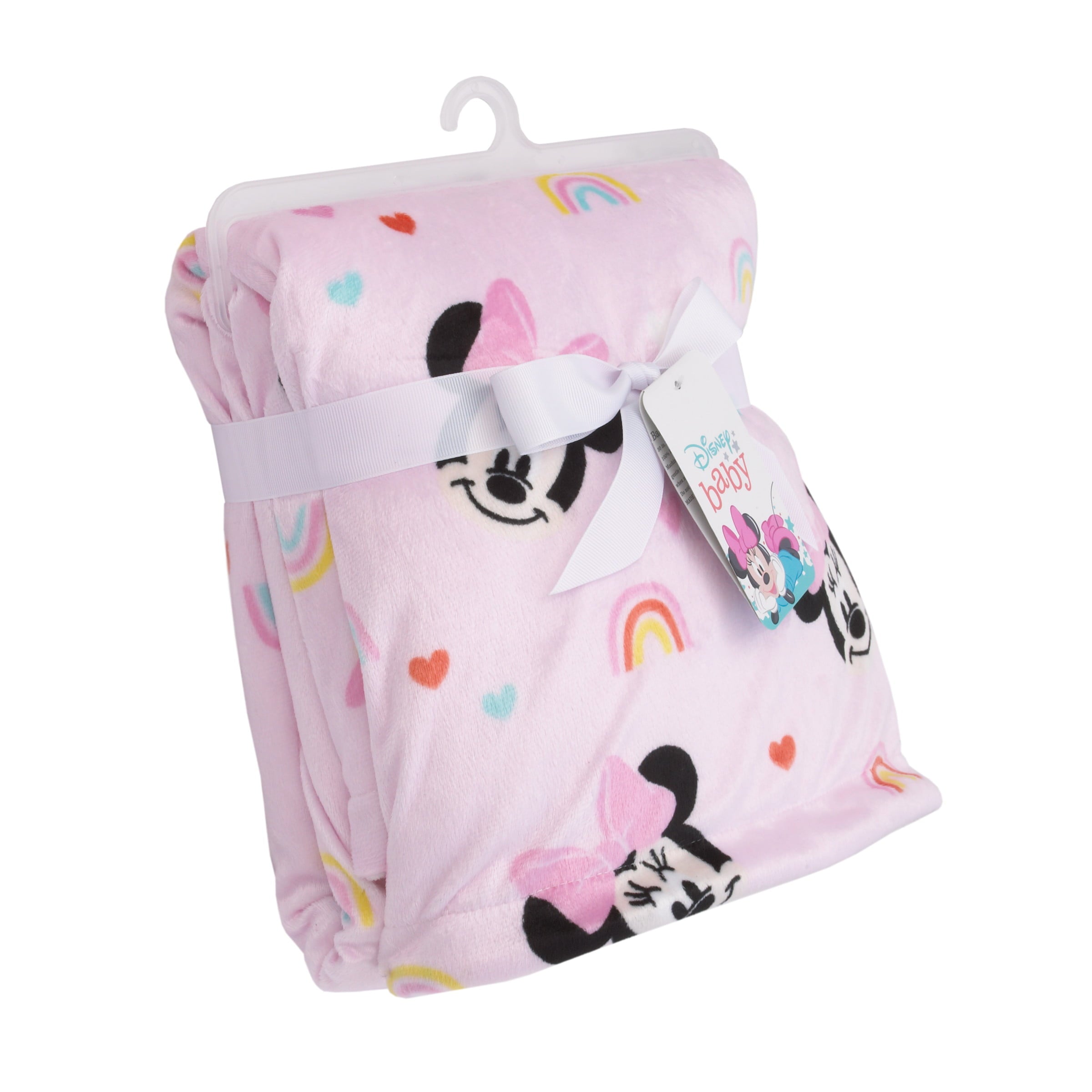 Disney Minnie Mouse Reversible Baby Blanket