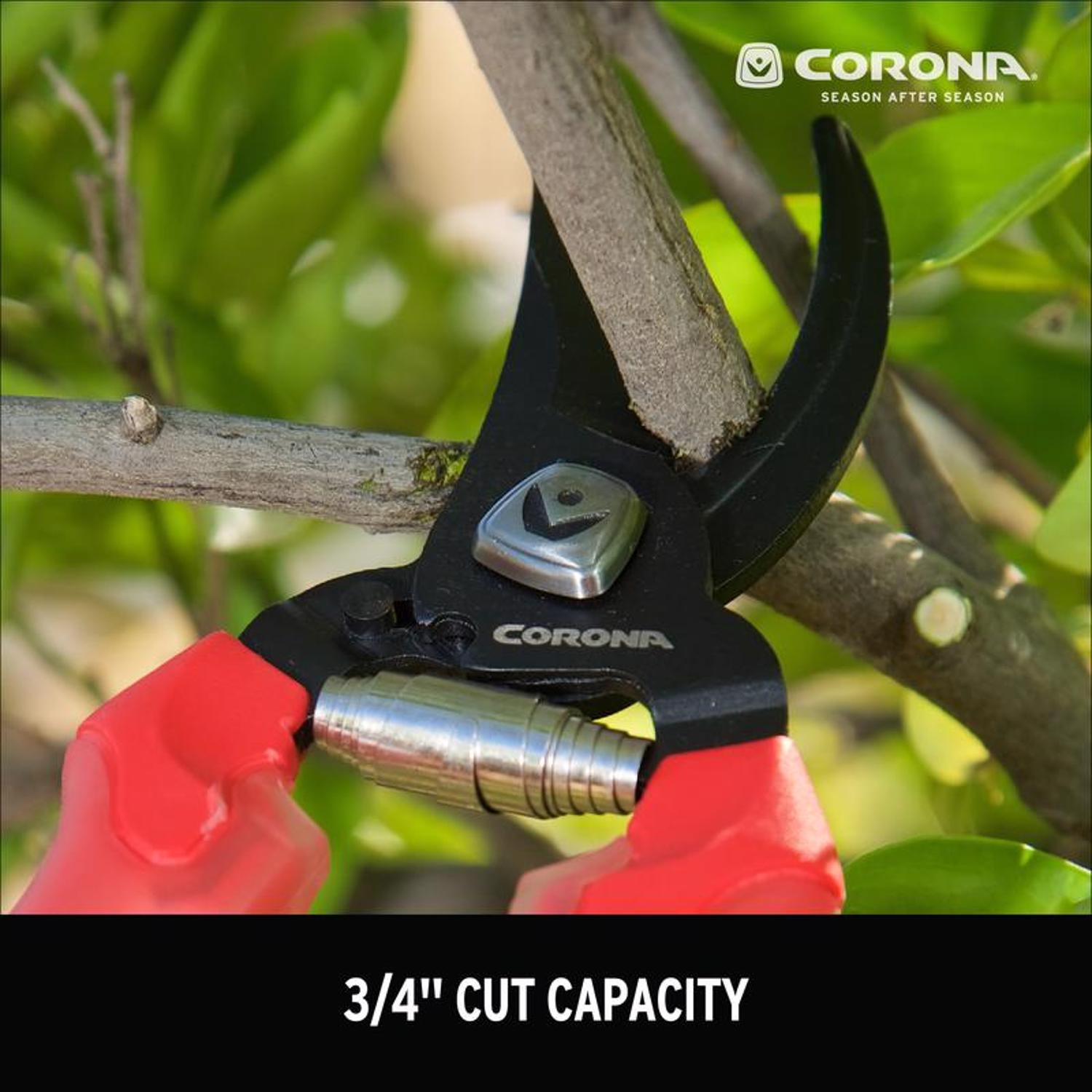 Corona ComfortGEL 4-1/2 in. Stainless Steel Bypass Pruners