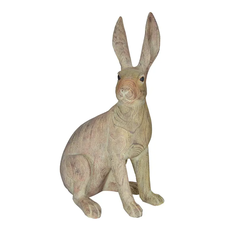 High quality mini garden resin little rabbit statue decoration