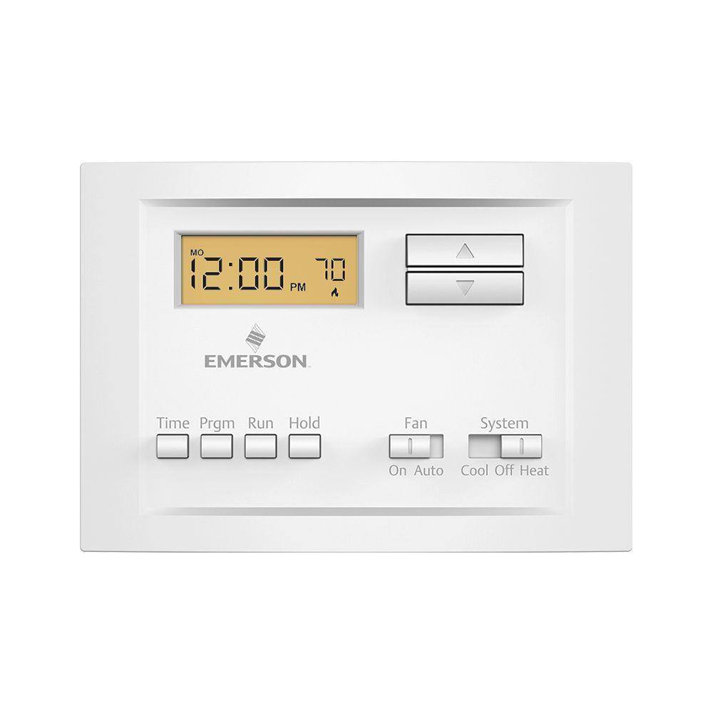 Emerson P150 5+2 Programmable Single Stage (1H1C) Thermostat P150