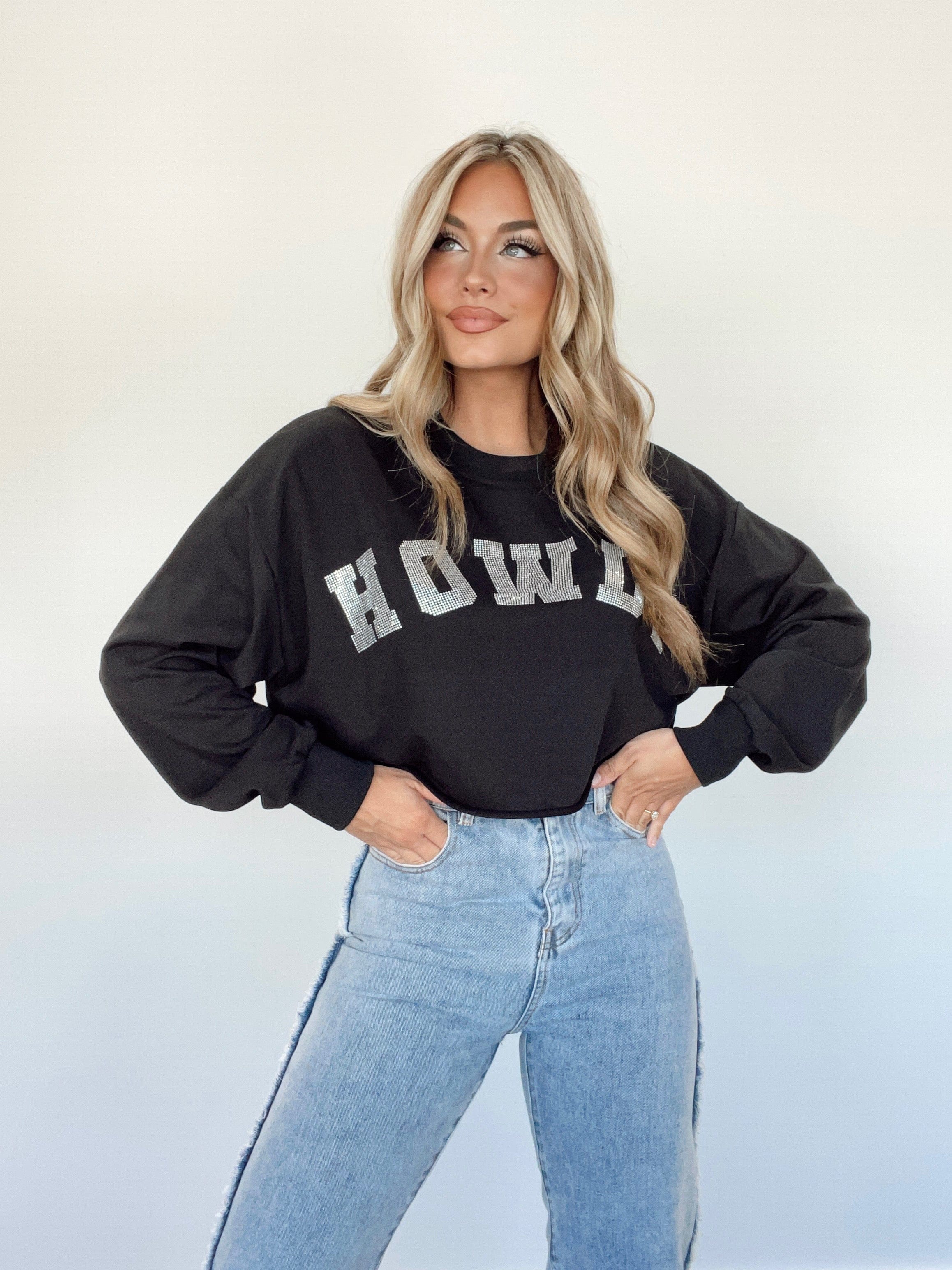 Howdy Graphic Sweatshirt