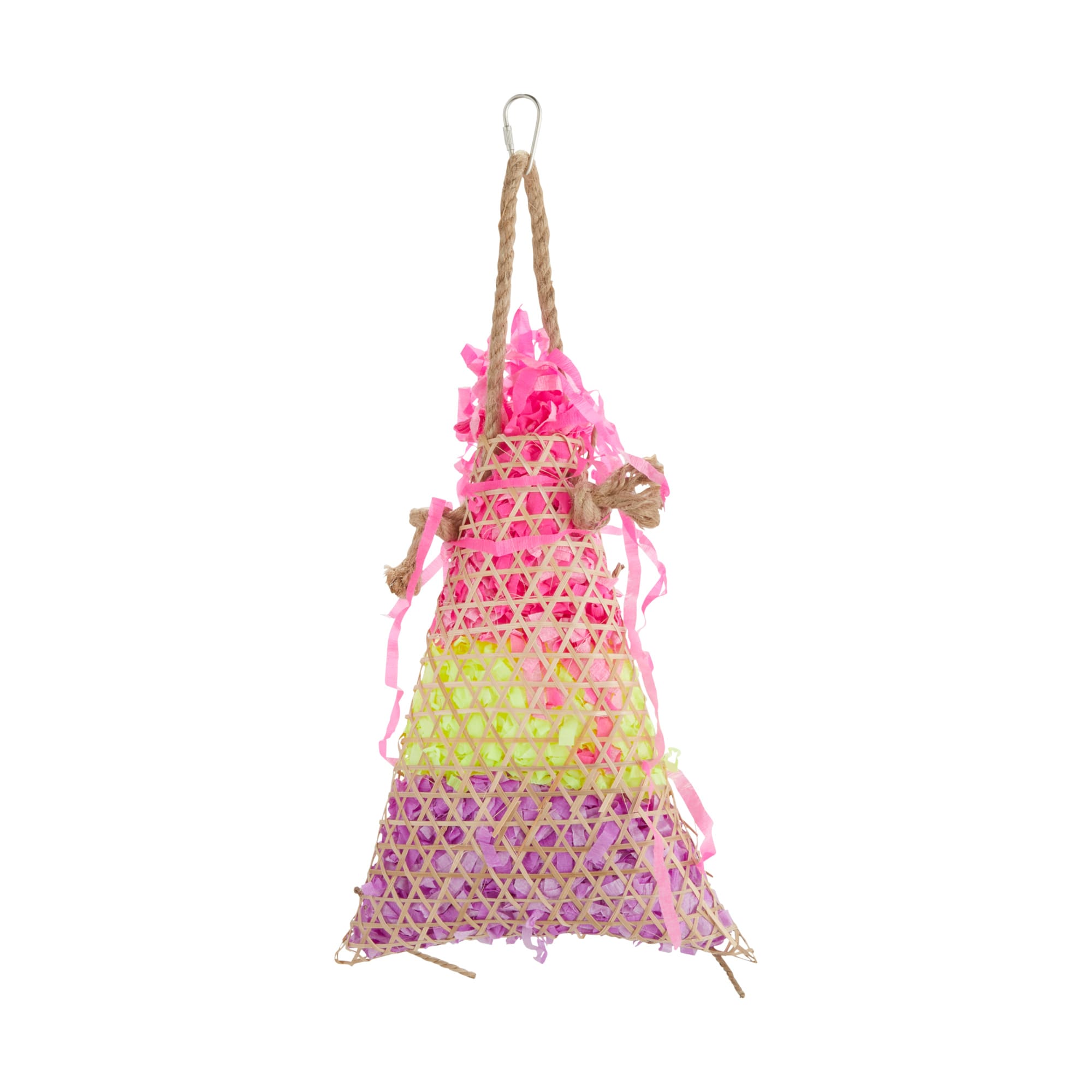 You  Me Fiesta Pinata Foraging Bird Toy， Small