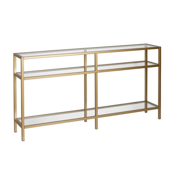 Silver Orchid Galeen Console Table