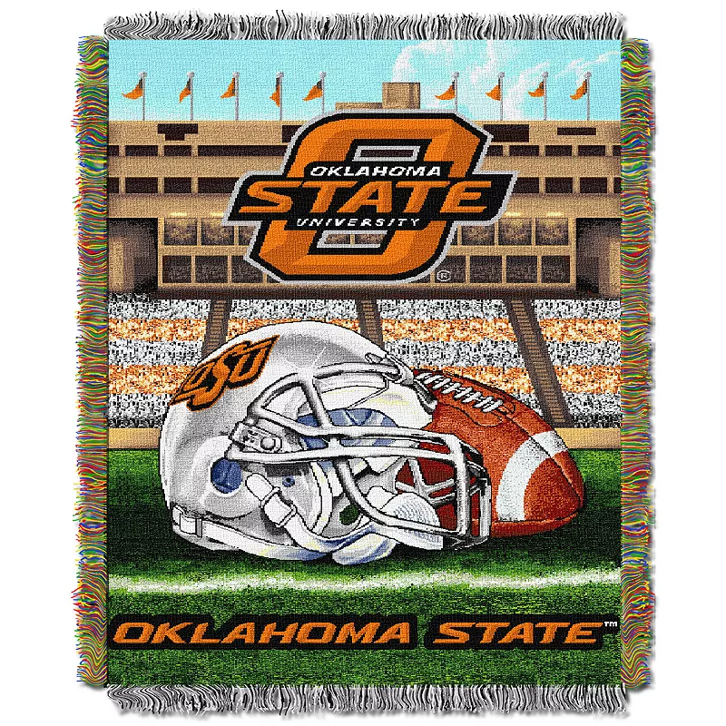 Oklahoma State Cowboys Tapestry Throw by Northwest