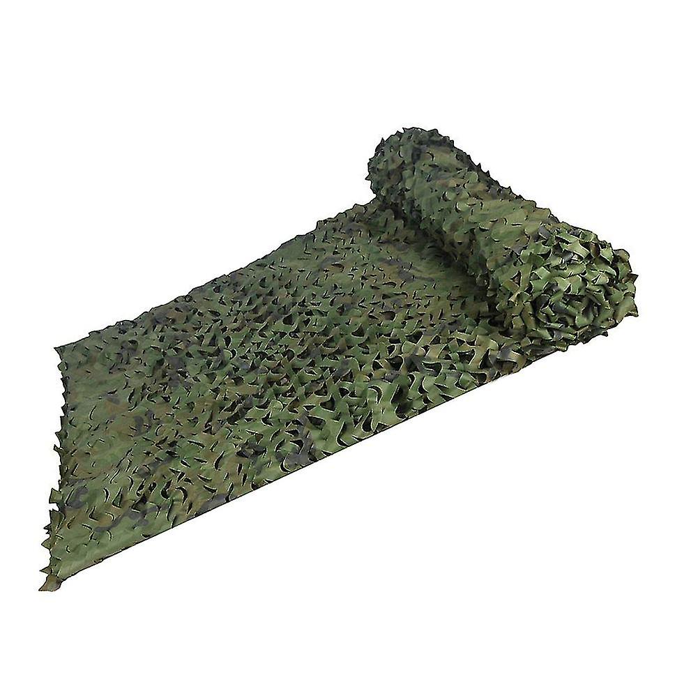 Roll Camo Netting For Hunting Military Decoration Sunshade， 1.5m X 10m(4.9ft X32.8ft)