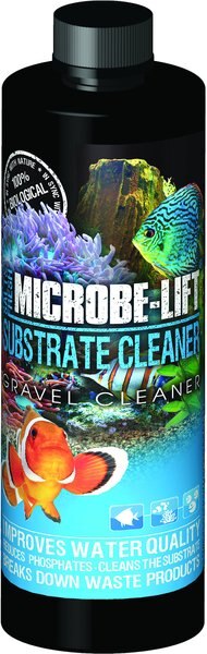 Microbe-Lift Gravel and Substrate Cleaner， 16-oz bottle