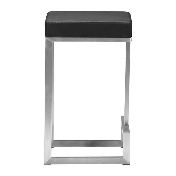 Dune Buggy Counter Stool (Set of 2) Black - N/A