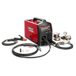 Lincoln Electric 140 Amp LE31MP Multi-Process StickMIGFlux-CoreTIG 120V Aluminum Welder with Spool Gun sold separately K3461-1