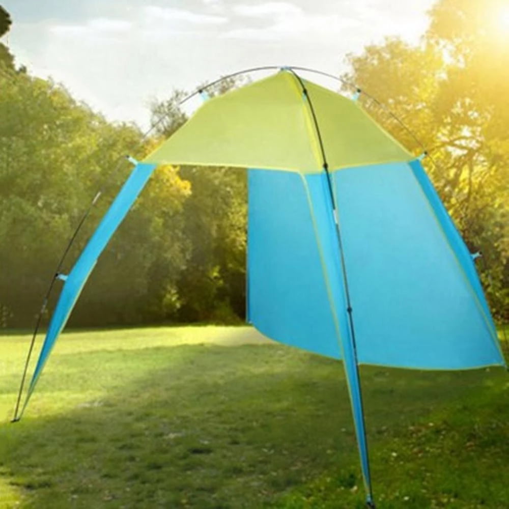 Oture 5-8 Person Outdoor Canopy Portable Camping Sun Shade Shelter Triangle Beach Tent