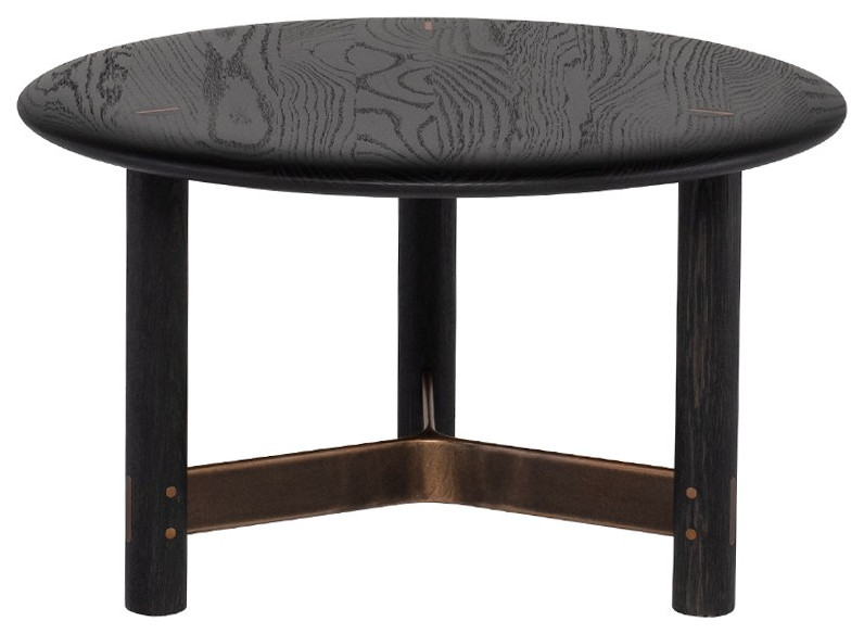 Sti Light Ebonized Wood Coffee Table  HGDA851   Transitional   Coffee Tables   by Kolibri Decor  Houzz