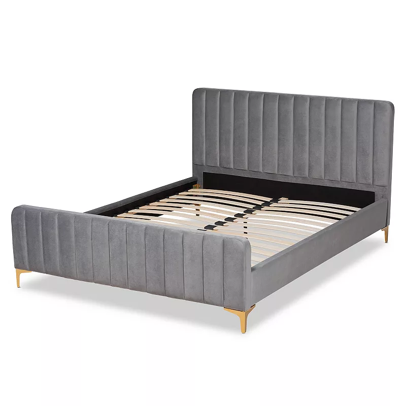 Baxton Studio Nami Platform Bed