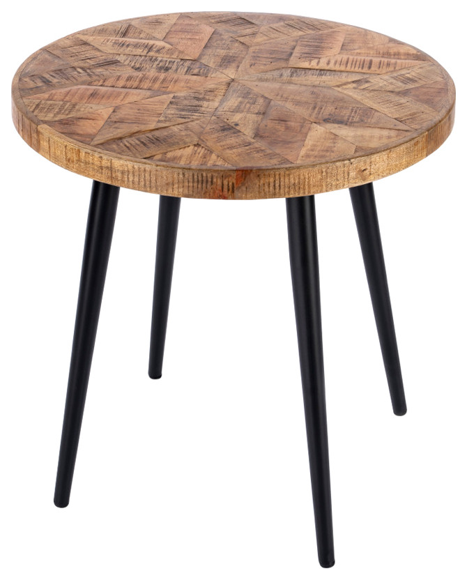 Glarious Round Side Table   Midcentury   Side Tables And End Tables   by Butler Specialty Company  Houzz