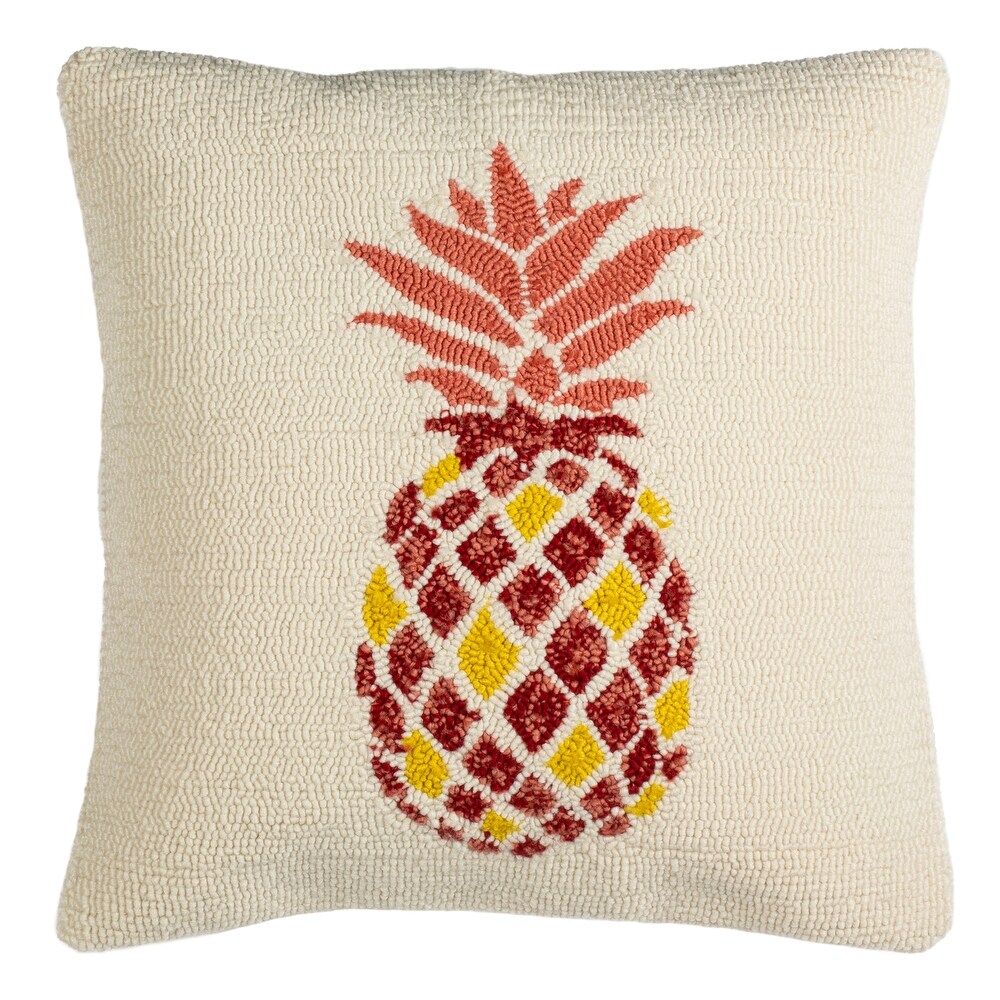 SAFAVIEH Pure Pineapple Decorative Pillow  Red / Yellow