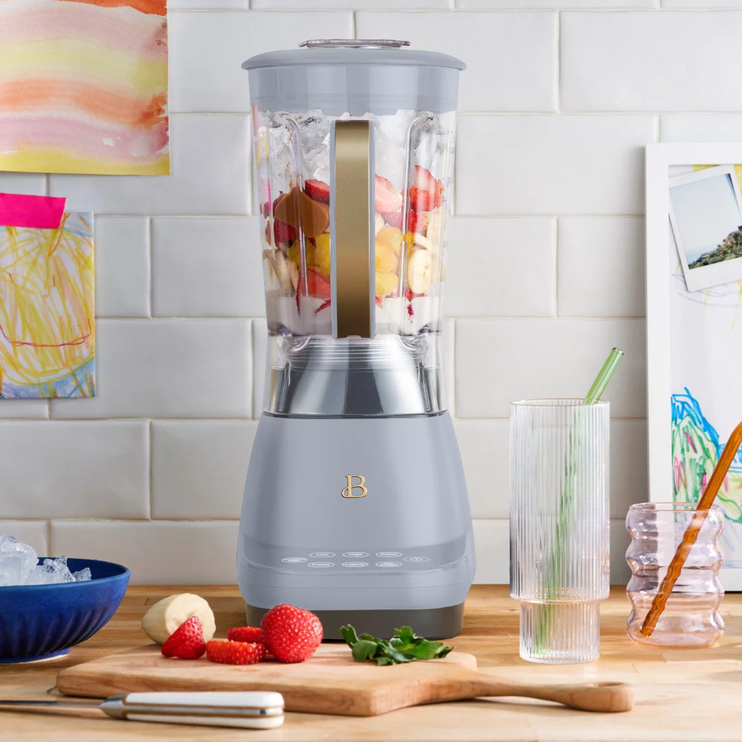 Beautiful High Performance Touchscreen Blender， Cornflower Blue by Drew Barrymore