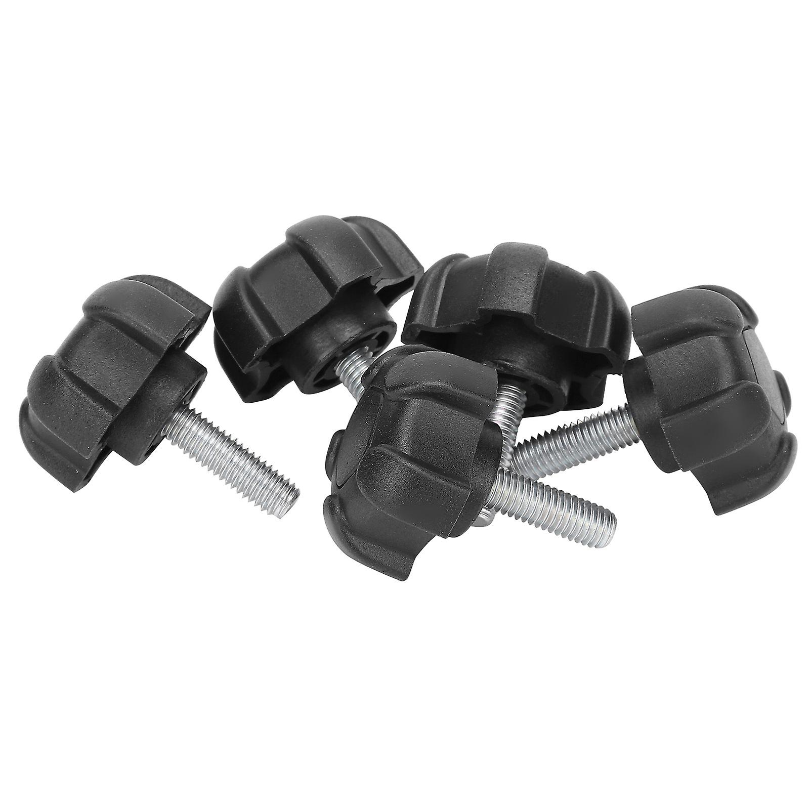 M6 Thread Clamping Knob Star Head Plastic Hand Knobs Tightening Screws For Machine Tool