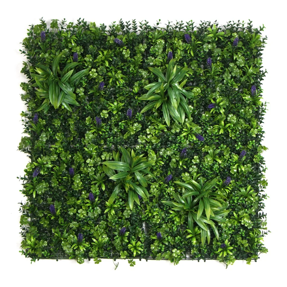 ULAND garden supplies anti UV plastic plant wall artificial green for decoration