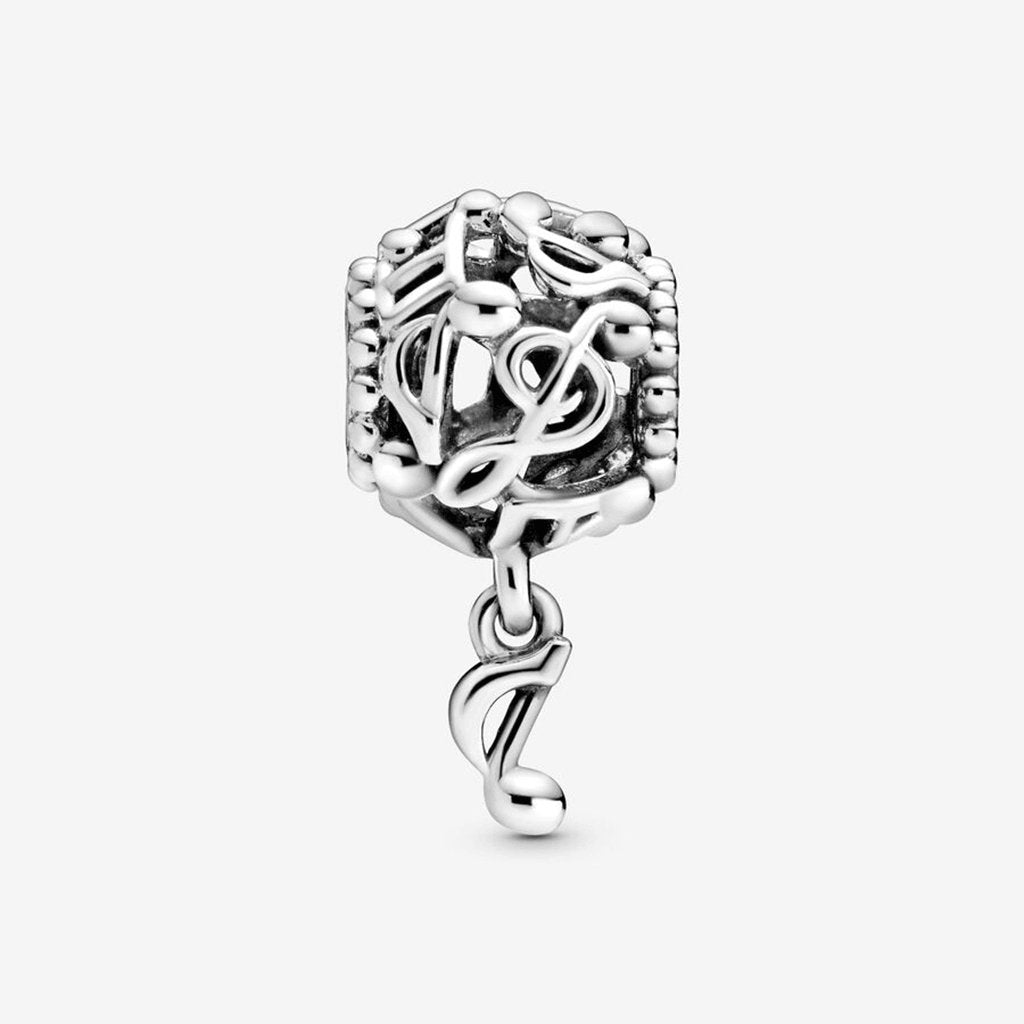 PANDORA  Openwork Music Notes Charm