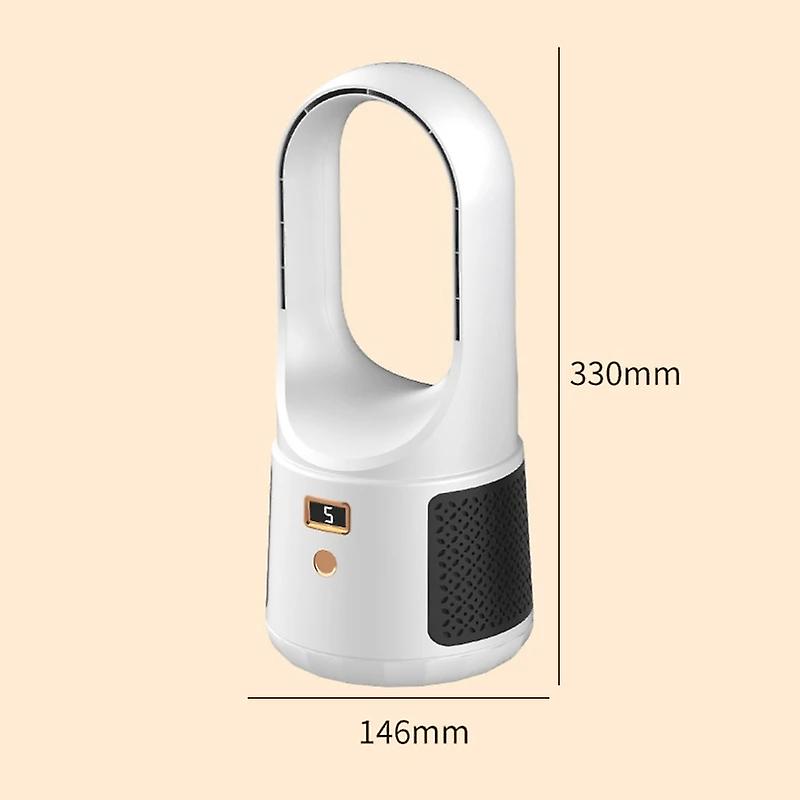 New Usb Rechargeable Desktop Electric Fan Strong Small Refreshing Comfortable For Summer Office Mute White Electric Fan