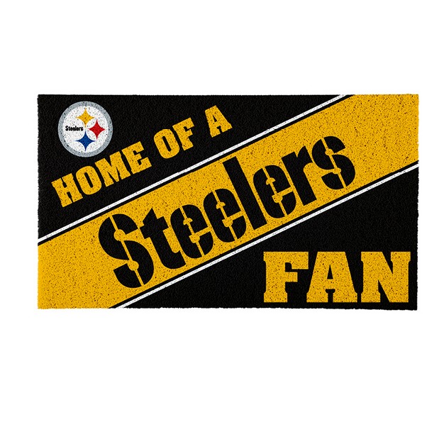 Evergreen Pittsburgh Steelers Pvc Mat Color