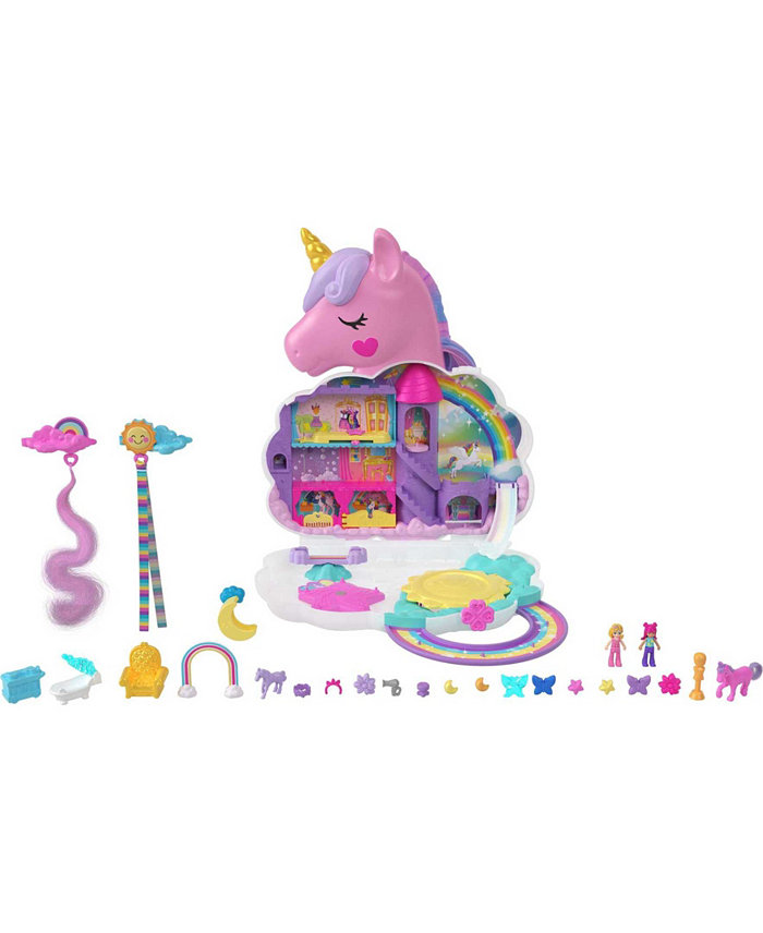 Polly Pocket Rainbow Unicorn Salon