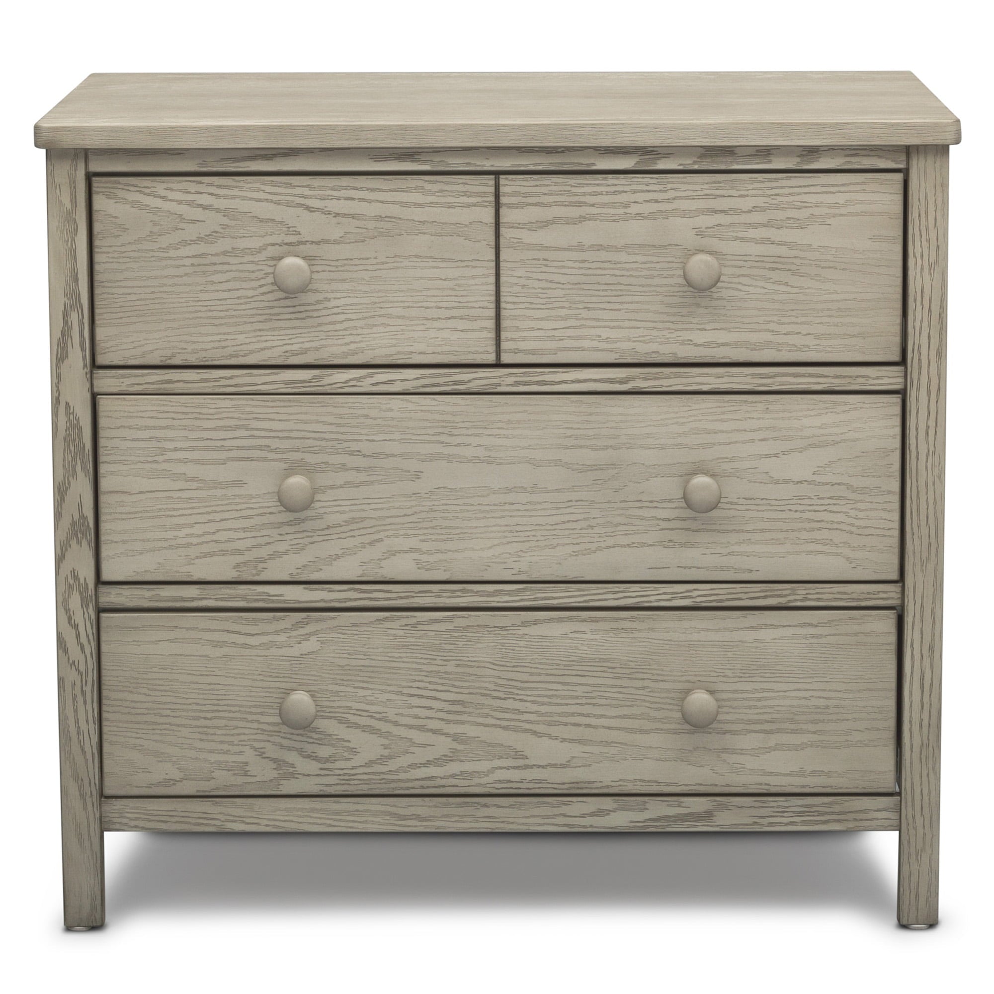 Delta Children Middleton 3 Drawer Dresser, Textured Limestone