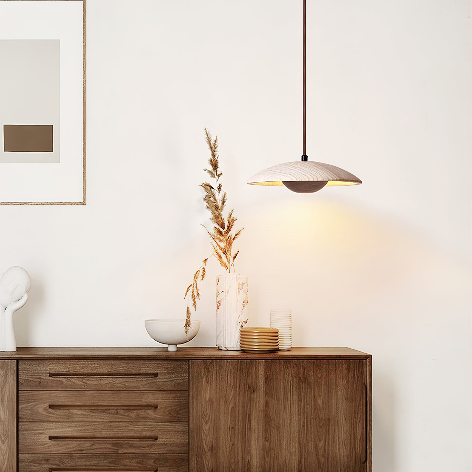 Solara Wood Pendant Lamp