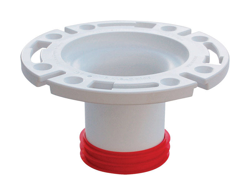 CLOSET FLANGE PUSH PVC3