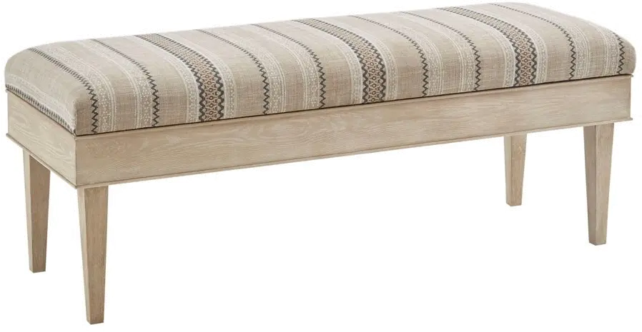 19 Inch Biscuit Wood Bench