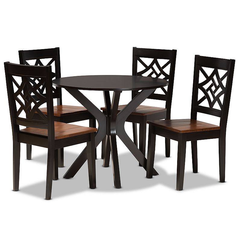 Baxton Studio Miela Dining 5-piece Set