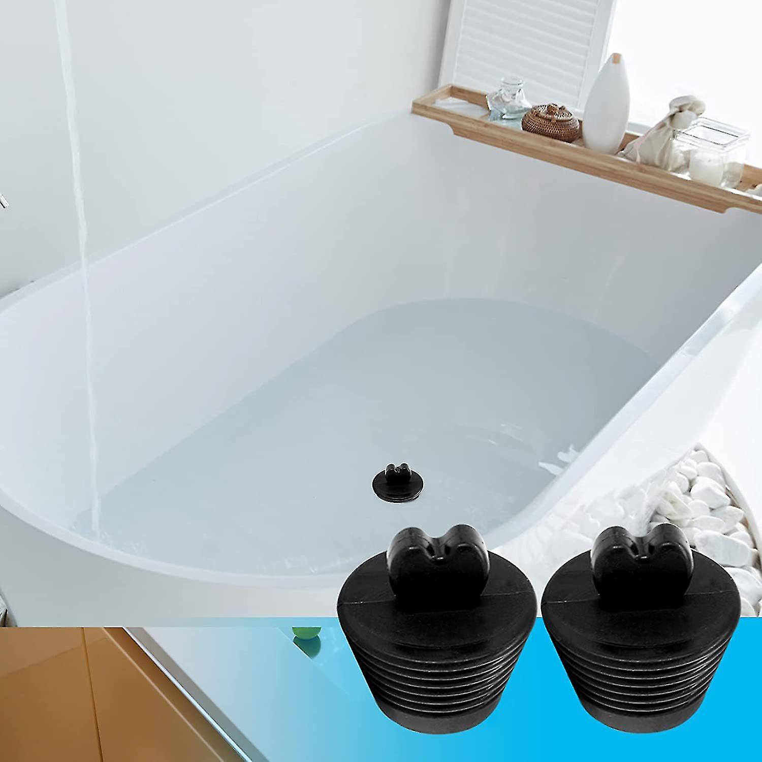 Other Sink Accessory 3 Pieces Universal Drain Plugs Heart Shaped Universal Bath Plug Scrollsqy Bath Plug