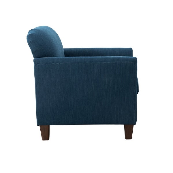 Fabiana Comfy Living Room Armchair with Rubber Wood Legs