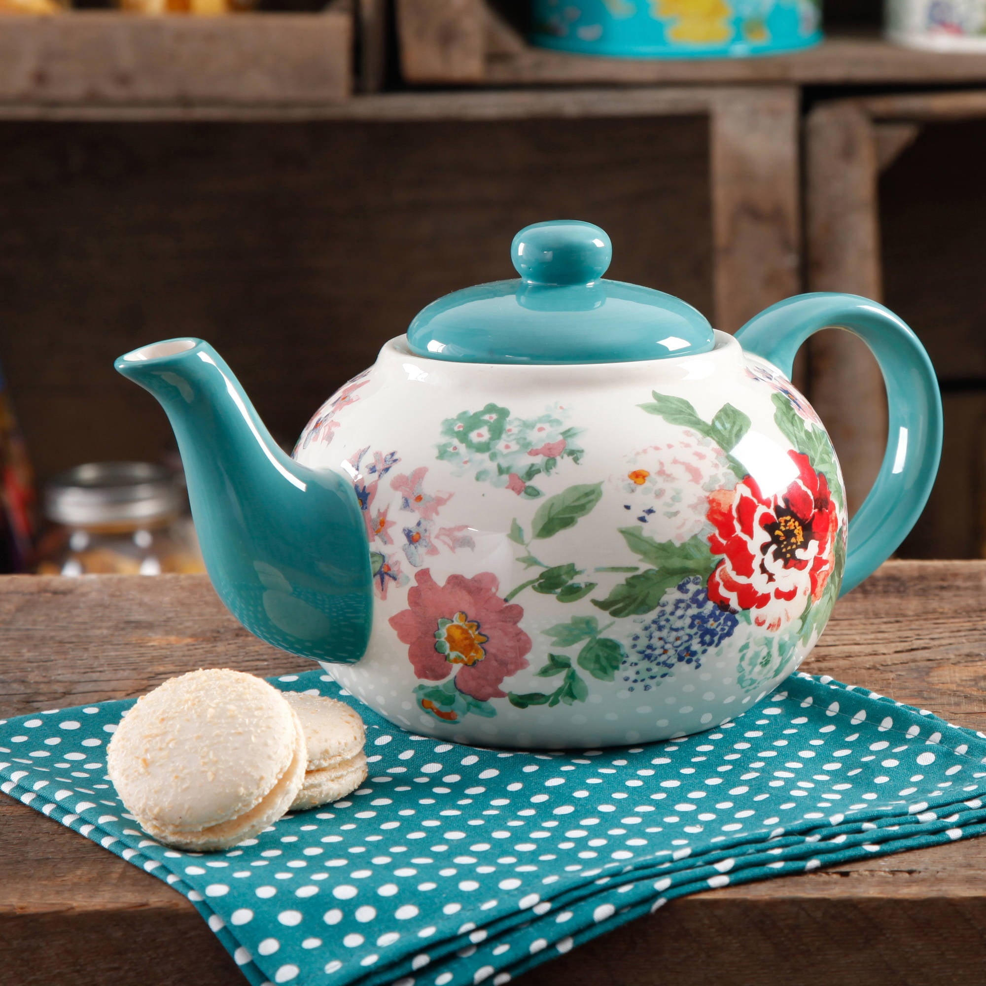 The Pioneer Woman Country Garden Teapot