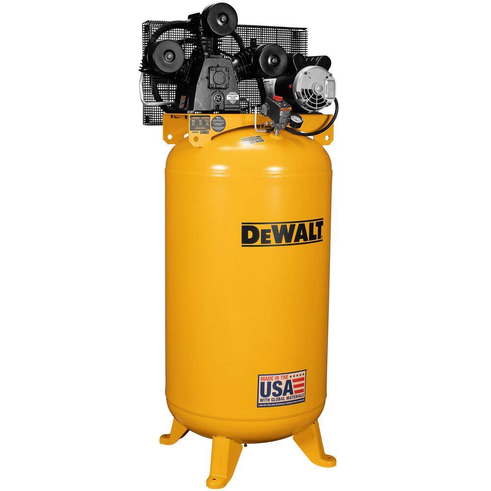 DW 80 Gal. 4.7 HP 155 PSI Stationary Electric Air Compressor DXCM801.COM