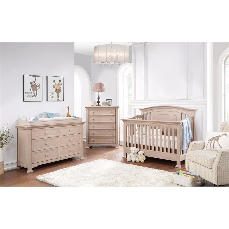 Centennial Medford 4-in-1 Convertible Crib, Sandy Beach