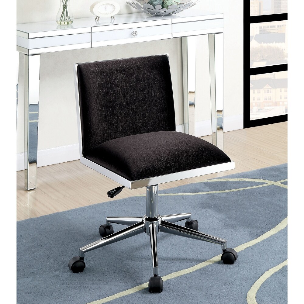 Ceto Contemporary Fabric Height Adjustable Office Desk Chair by Furniture of America