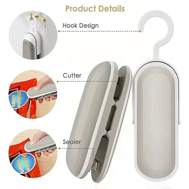 Mini Portable Sealer Hand Pressure Heat Sealing Machine Snacks Preservation Small Tools