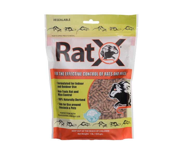 RatX Rodent Control， 1lb Bag - 620101