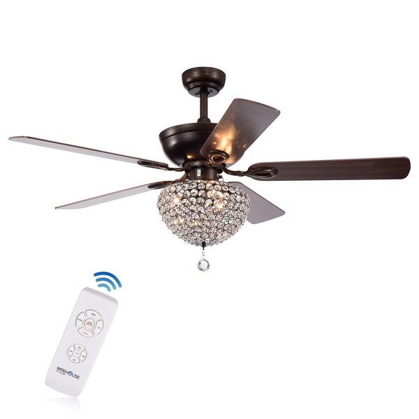 Swarna Antique Bronze Lighted Ceiling Fan (optional Remote) Shopping - The Best Deals on Ceiling Fans | 39420591