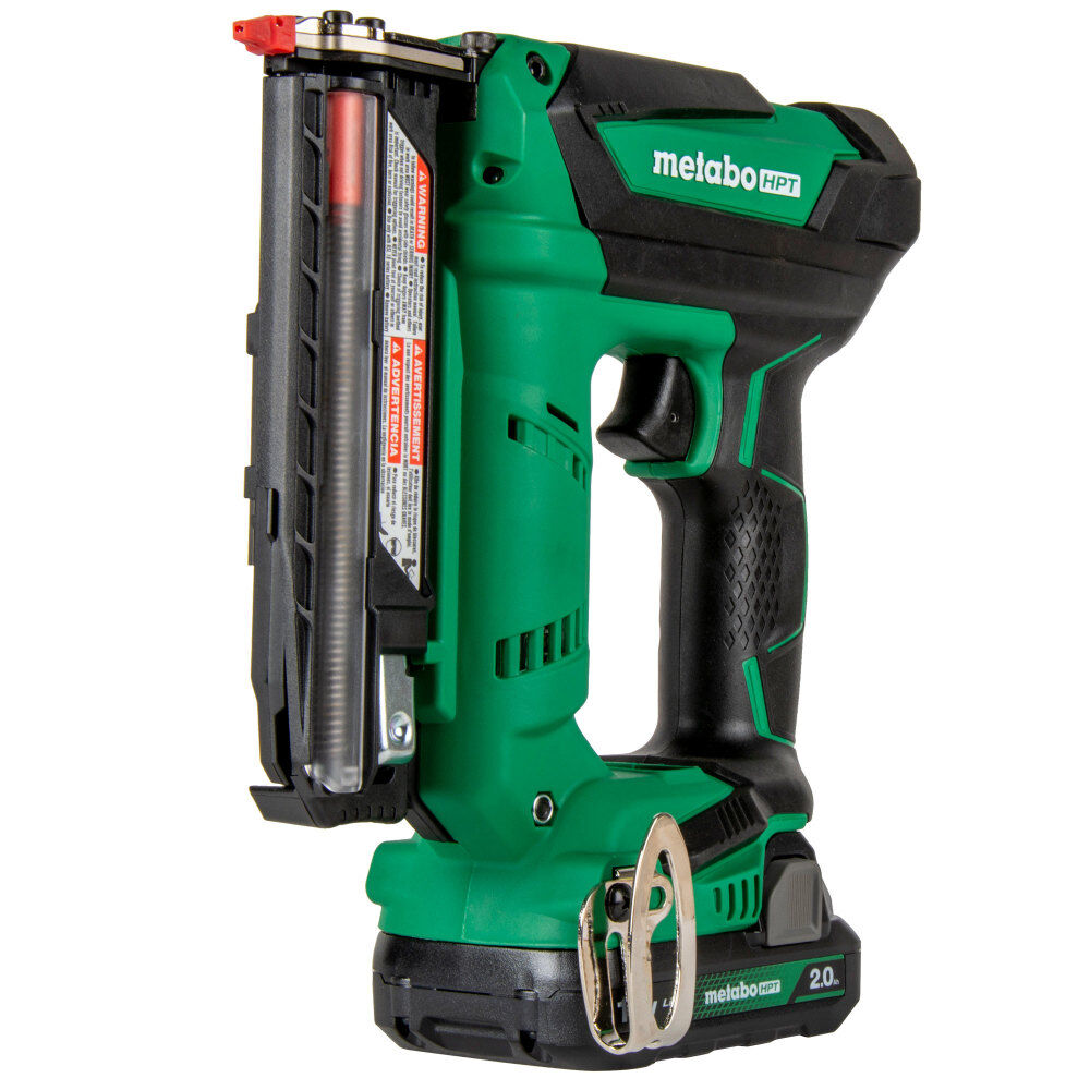 Metabo HPT 18V MultiVolt Compact 23 Gauge Compact Pin Nailer Cordless 2Ah Kit NP18DSALTM from Metabo HPT