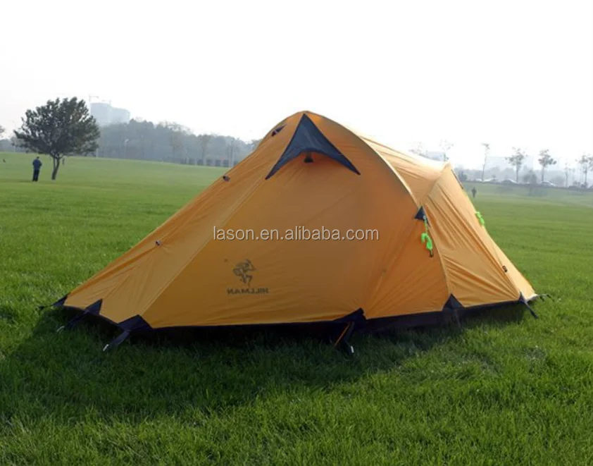 Good quality outdoor  Ultralight  aluminum pole  silicon coating waterproof camping hiking tent